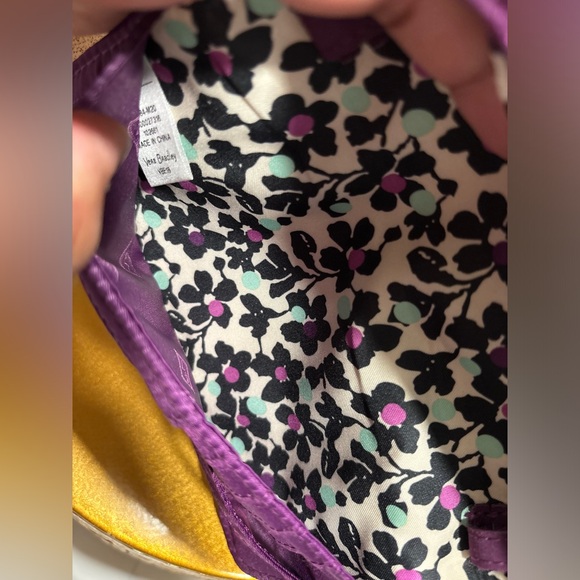 Vera Bradley Women's Cotton Frannie Crescent Crossbody Purse- NWOT - Picture 9 of 14